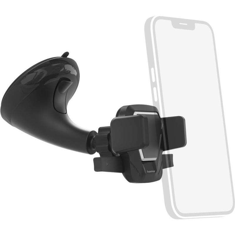Hama Universal Smartphonehouder Easy Snap w/ Zuignap