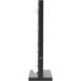 Humanas HS-HM02 Make-Up Mirror w/ LED Lighting - Black