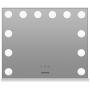 Humanas HS-HM02 Make-Up Mirror w/ LED Lighting - White