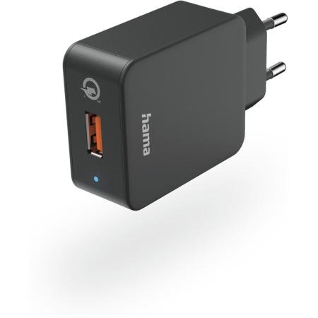 Hama Charger Qualcomm Quick Chargeo 3.0 19.5W Black