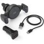 Hama Wireless Car Charger FC-10 Flex-Set 10 W Anthracite