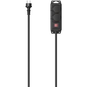 Hama Power Strip 2-FOLD For Outside IP44 Switch Wall Mounting 2 M ZW.