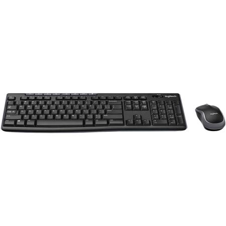 Logitech MK270 Wireless Combo Black USB (DE)