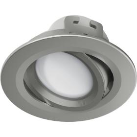 Hama WiFi-LED-Inbouwspot 5W Via Spraak/App Te Bed Verstelbaar Satijn-Nikkel