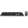 ACT Wireless Keyboard &amp;amp; Mouse Set USB-C/USB-A Combi Receiver (QWERTY/Us Layout)