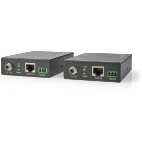 Nedis HDMI-Extender Over CAT6 Tot 60 M 4K@60Hz 18 GBPS Metal Anthracite