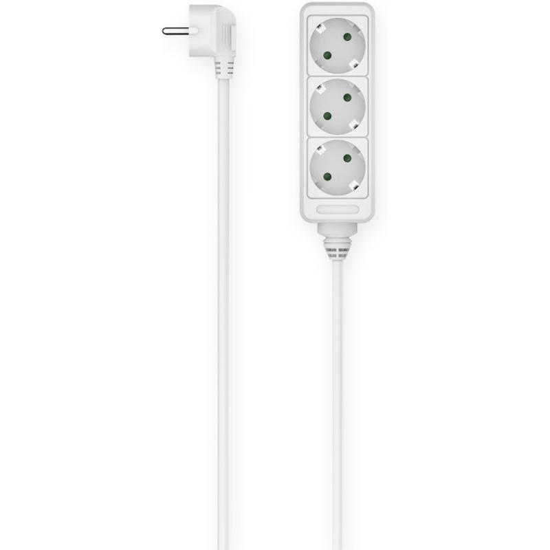 Hama Power Strip 3-FOLD 1.4 M White