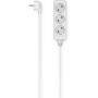 Hama Power Strip 3-FOLD 1.4 M White