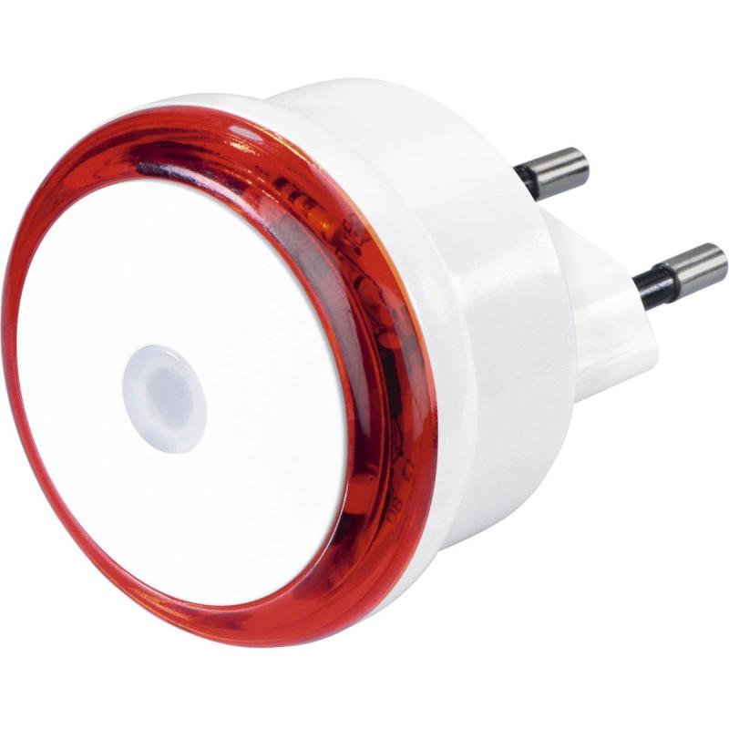 Hama LED-Night Light Basic w/ Plug Twilight Sensor Energiebesp Red