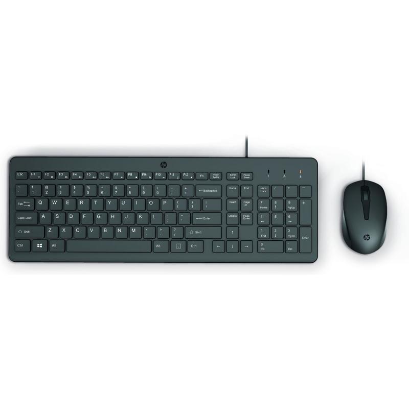 HP Acc: HP 100 Wired Mouse And Keyboard