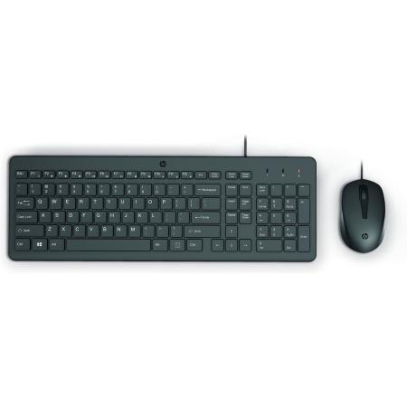 HP Acc: HP 100 Wired Mouse And Keyboard