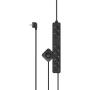 Hama Power Strip 6-FOLD Foot Switch 3 M (w/ Switch) Black