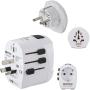 Hama Wereldreisadapter-Set World Travel Pro Light USB 3-POLIG 2X USB
