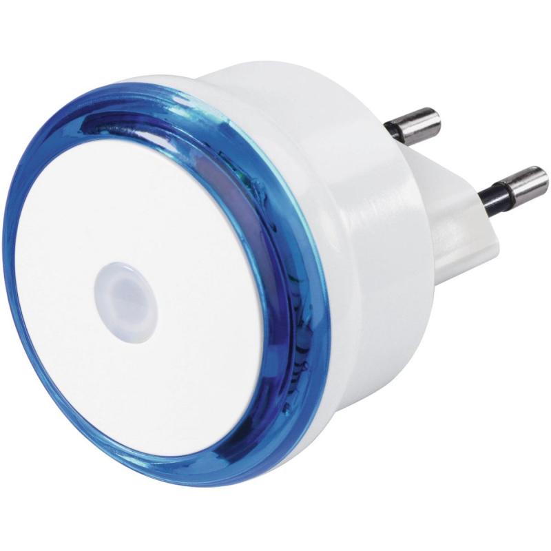 Hama LED-Night Light Basic w/ Plug Twilight Sensor Energiebesp Blue