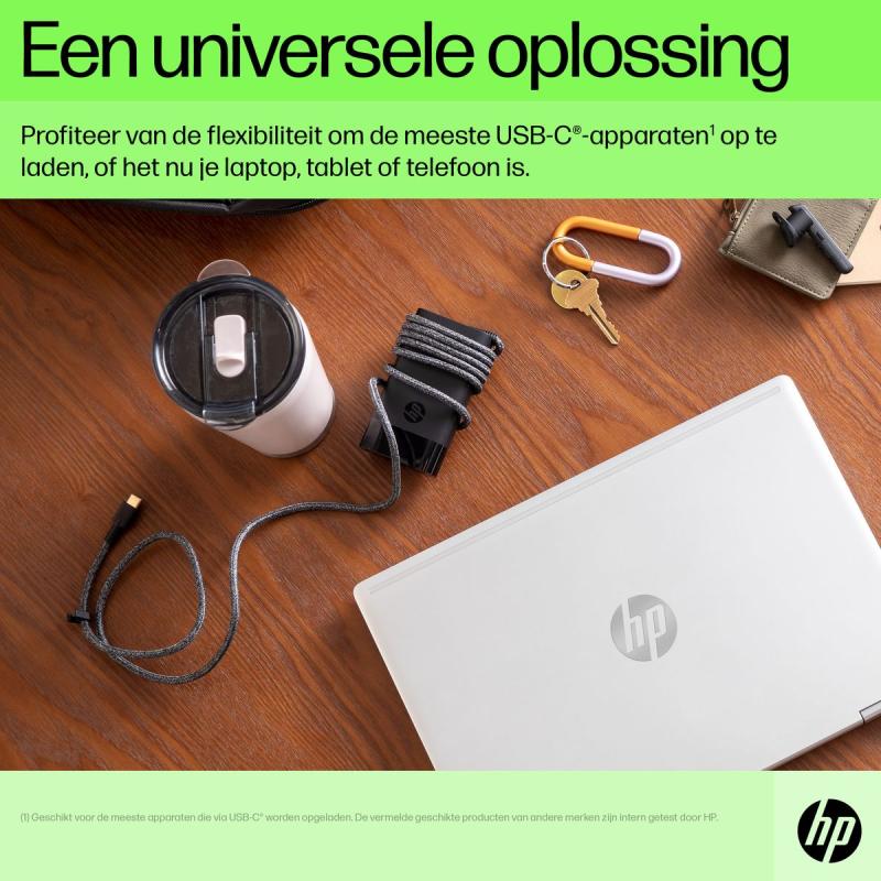 HP USB-C 65W Laptop Charger Euro