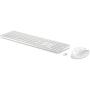 HP 650 Wireless Keyboard And Mouse Combo WHT Euro