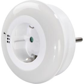 Hama LED-Night Light Circle Colour w/ Geintegr.stopcontact LICHTSENSOR.3 Colour