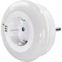 Hama LED-Night Light Circle Colour w/ Geintegr.stopcontact LICHTSENSOR.3 Colour