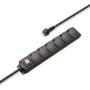 Hama Power Strip 6-FOLD For Outside IP44 Switch Wall Mounting 2 M ZW.