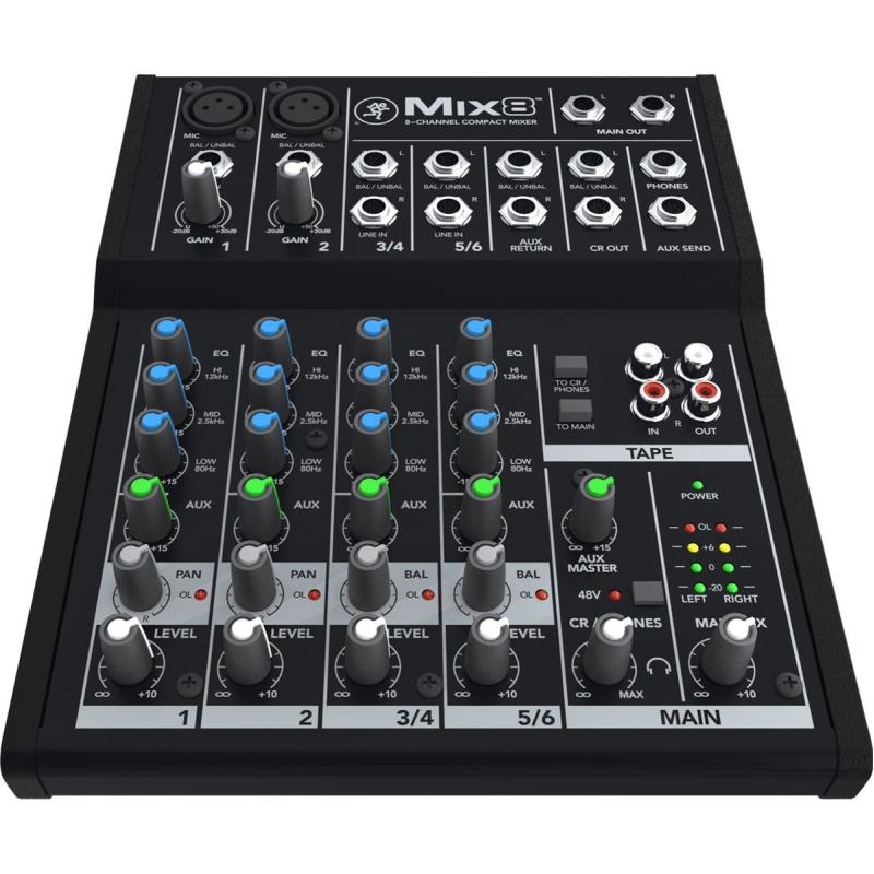 Mackie MIX8 Compact 8 Channels 10 Inputs