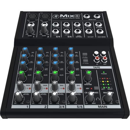 Mackie MIX8 Compact 8 Channels 10 Inputs