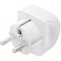 Hama Reisadapter Type E EN F 3-POLIG Universal Wereld To Europa White