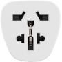 Hama Reisadapter Type E EN F 3-POLIG Universal Wereld To Europa White