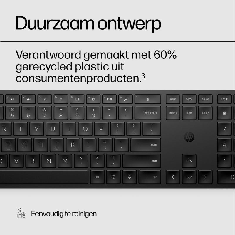 Microsoft HP 450 WRLS BLK Programmable Keyboard