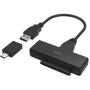 Hama USB-Adapter For Harde Schijf For 2.5 EN 3.5 SSD-EN HDD-Harde Schijven