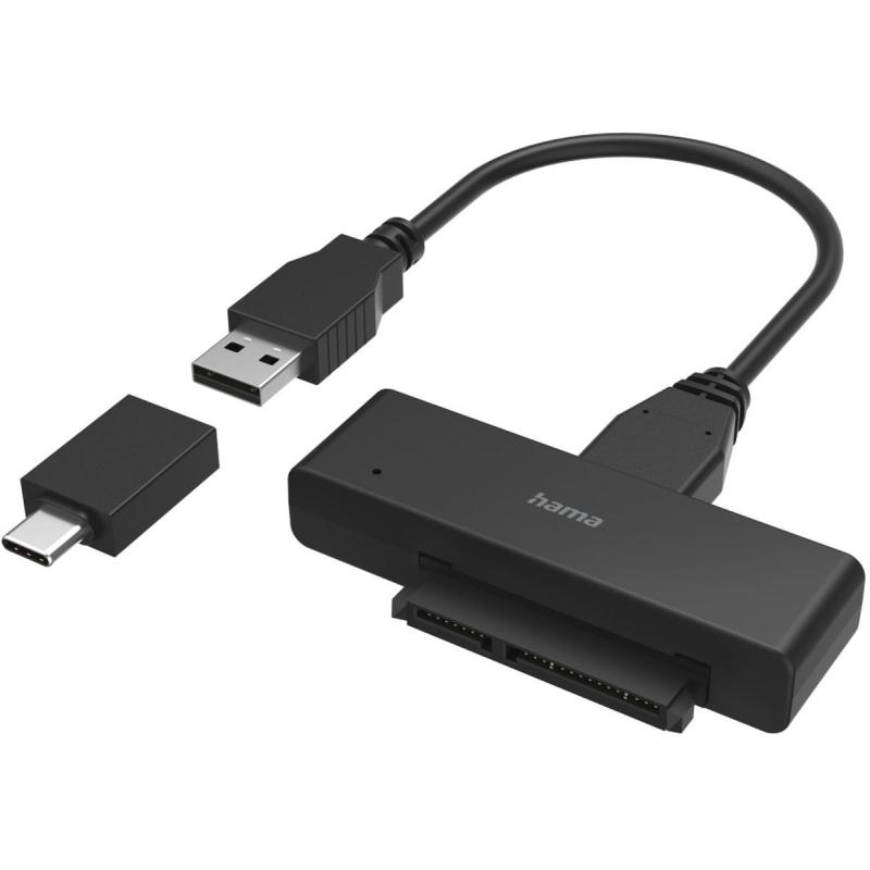 Hama USB-Adapter For Harde Schijf For 2.5 EN 3.5 SSD-EN HDD-Harde Schijven