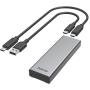 Hama USB-Behuizing For Harde Schijf For M.2 SATA EN NVMe SSD-Harde Schijven