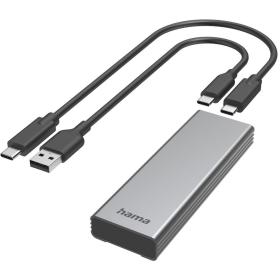 Hama USB-Behuizing For Harde Schijf For M.2 SATA EN NVMe SSD-Harde Schijven