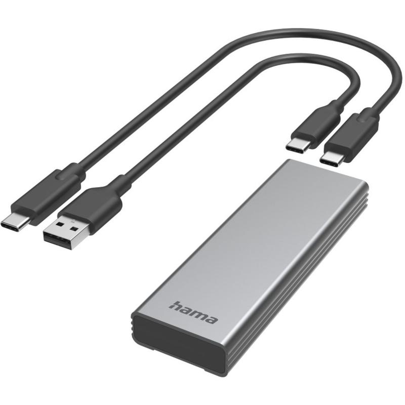 Hama USB-Behuizing For Harde Schijf For M.2 SATA EN NVMe SSD-Harde Schijven