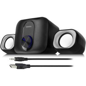 Eminent 2.1 Stereo Speaker Set For PC And Laptop USB Powered