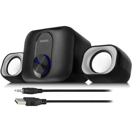 Eminent 2.1 Stereo Speaker Set For PC And Laptop USB Powered