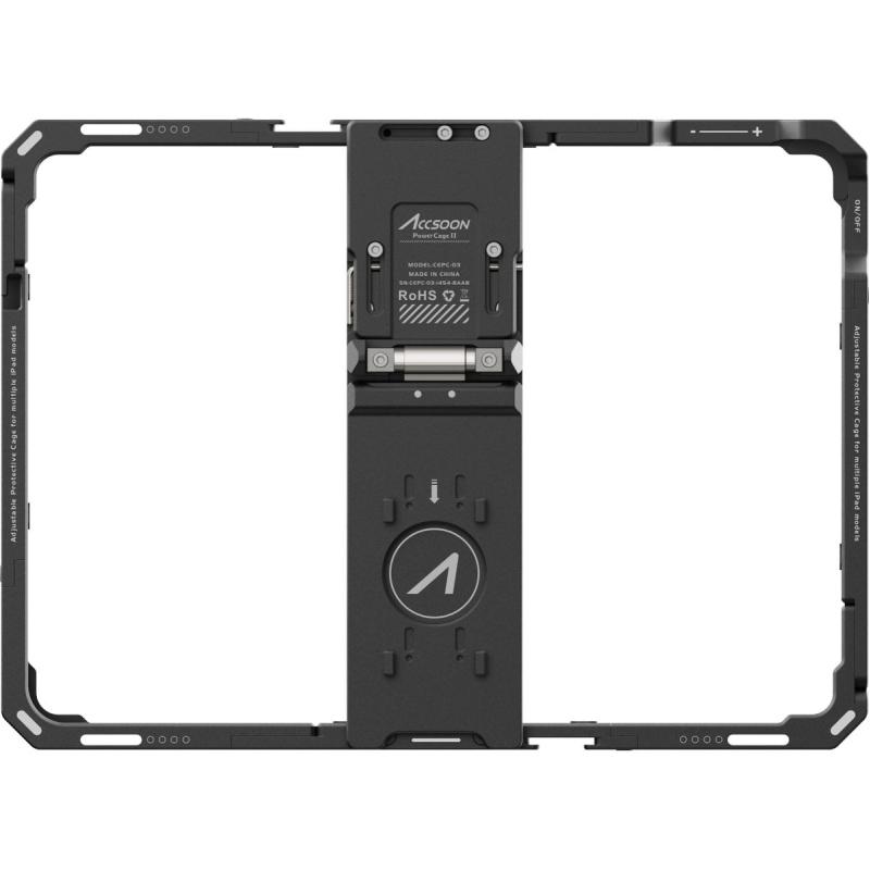 Accsoon iPad Powercage Ii+ NPF Batt Plate Gen 5 To 10 / Air/ Pro 9.7-11 inch