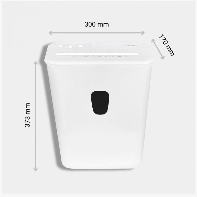 Desq Papierverniet P4-8V-15LTR White