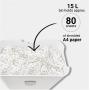 Desq Papierverniet P4-8V-15LTR White