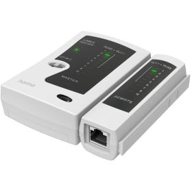 Hama Netwerkkabeltester Kabeltestapparaat For 8P8C (RJ45) 6P6C Of 6P4C