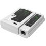 Hama Netwerkkabeltester Kabeltestapparaat For 8P8C (RJ45) 6P6C Of 6P4C