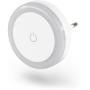 Hama LED-Night Light Touch Switch For Stopcontact Aanraakknop Warm Light