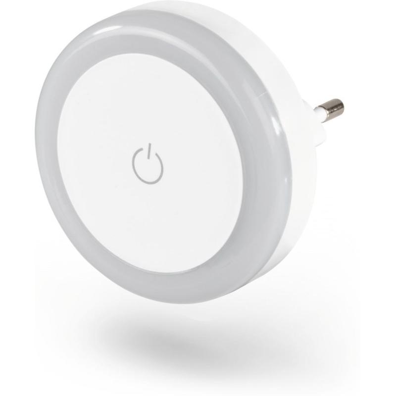 Hama LED-Night Light Touch Switch For Stopcontact Aanraakknop Warm Light