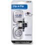 Carson Magnifying Glasses 1.5X (+2.25 Diopter) Clip-On And Flip-Up