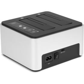 OWC Drive Dock w/ USB-C (USB 3.1 Gen 2) Dual Drive Bay Solution White