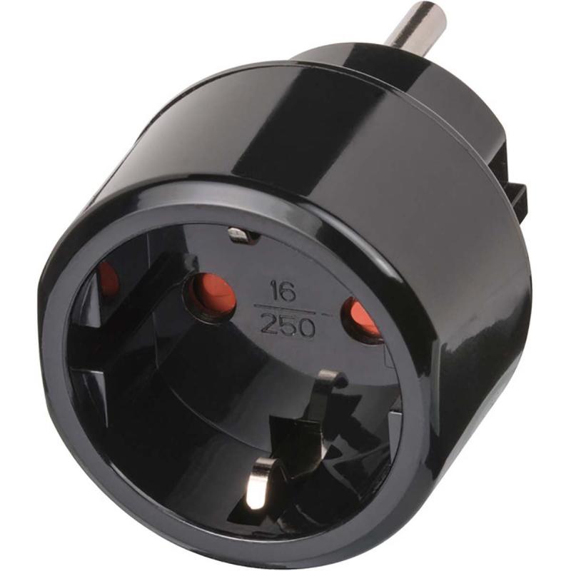 Brennenstuhl Travel Adapter Europa-To-USA Geaard