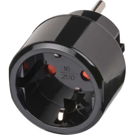 Brennenstuhl Travel Adapter Europa-To-USA Geaard