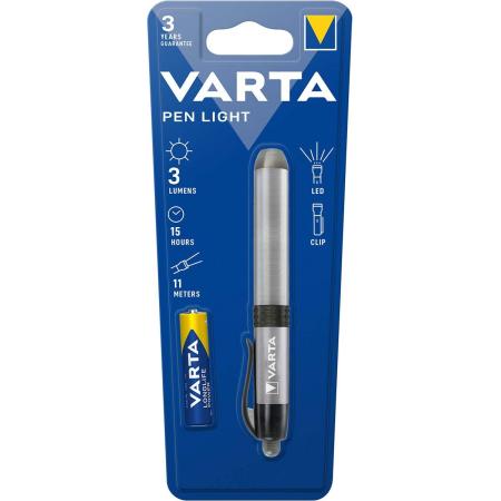 Varta LED Flashlight 3 LM Silver