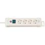 Brennenstuhl Premium-Line 4-Fold Power Strip Power Strip w/ Switch + 1.8 M Cable