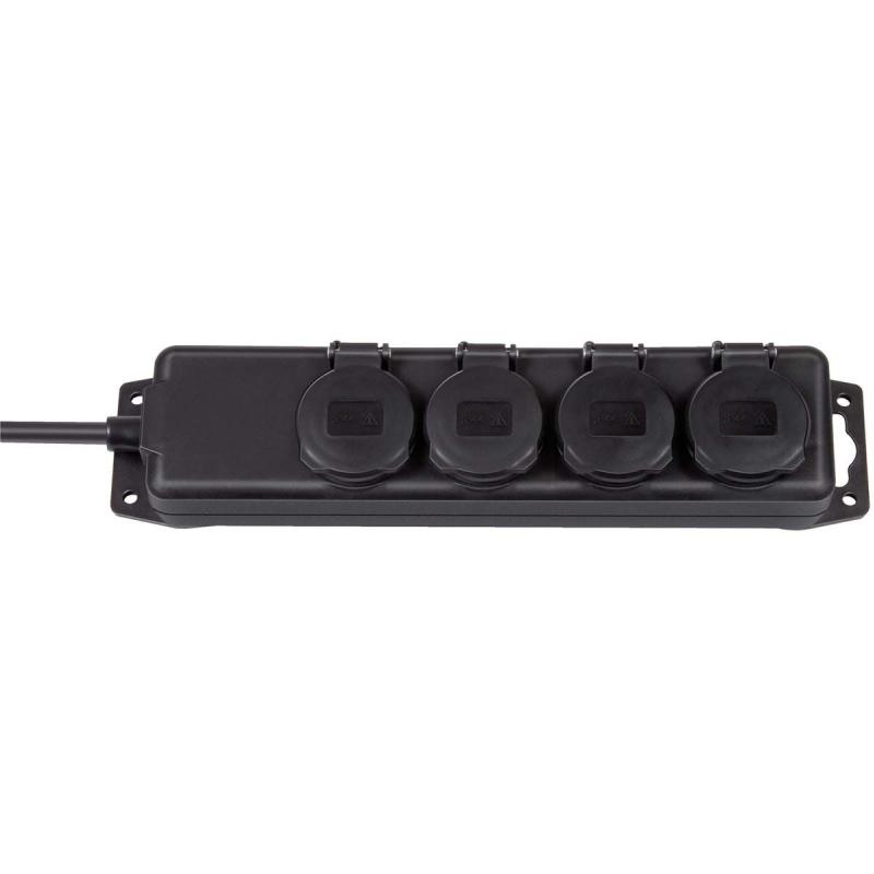 Brennenstuhl Contactdoosverdeler IP44 4-Fold For Use On The Construction Site