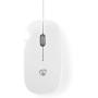 Nedis Bedrade Mouse Dpi: 1000 DPI 3 Buttons Tweehandig 1.20m Stille Mouse